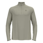 Odlo Hardloopshirt Odlo Essential 1/2 Zip Hardloopshirt Heren-grijs