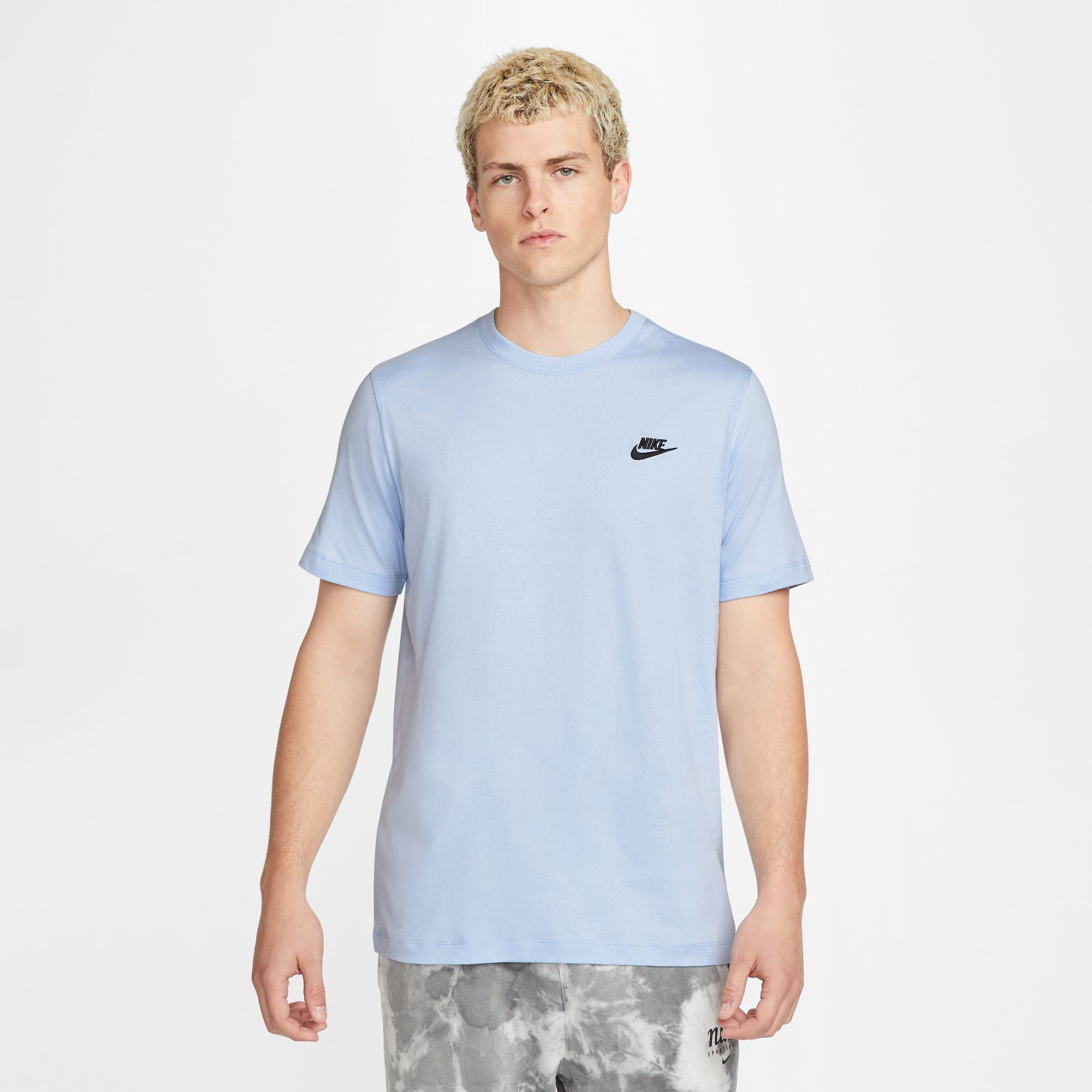 Nike Sportswear Club T shirt Heren Lichtblauw online kopen Running Point NL