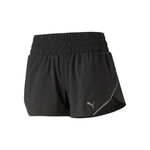 Puma Kleding Puma Run Woven 3in Hardloopshorts Dames-Zwart