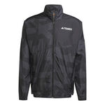 adidas Kleding adidas Terrex MT Wind Hardloopjas Heren-Zwart