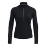 Qualifier Run Half-Zip Longsleeve Dames-Zwart