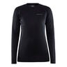 Core Warm Baselayer Longsleeve Dames - zwart, 