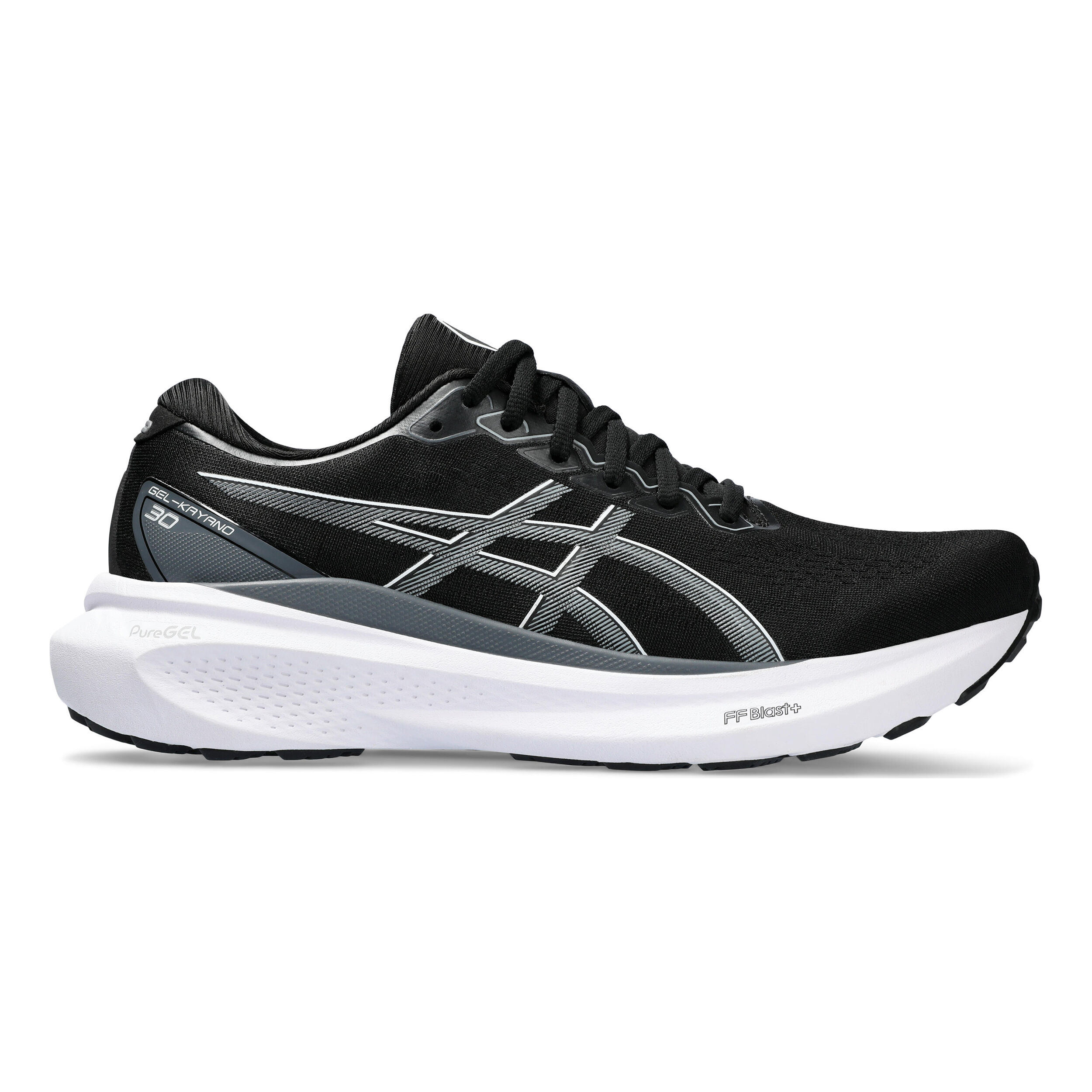 ASICS Gel Kayano 30 Stabiliteitsschoen Heren Zwart Grijs online kopen Running Point NL