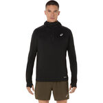 ASICS Kleding ASICS Road Winter Hardloopshirt Heren-Zwart