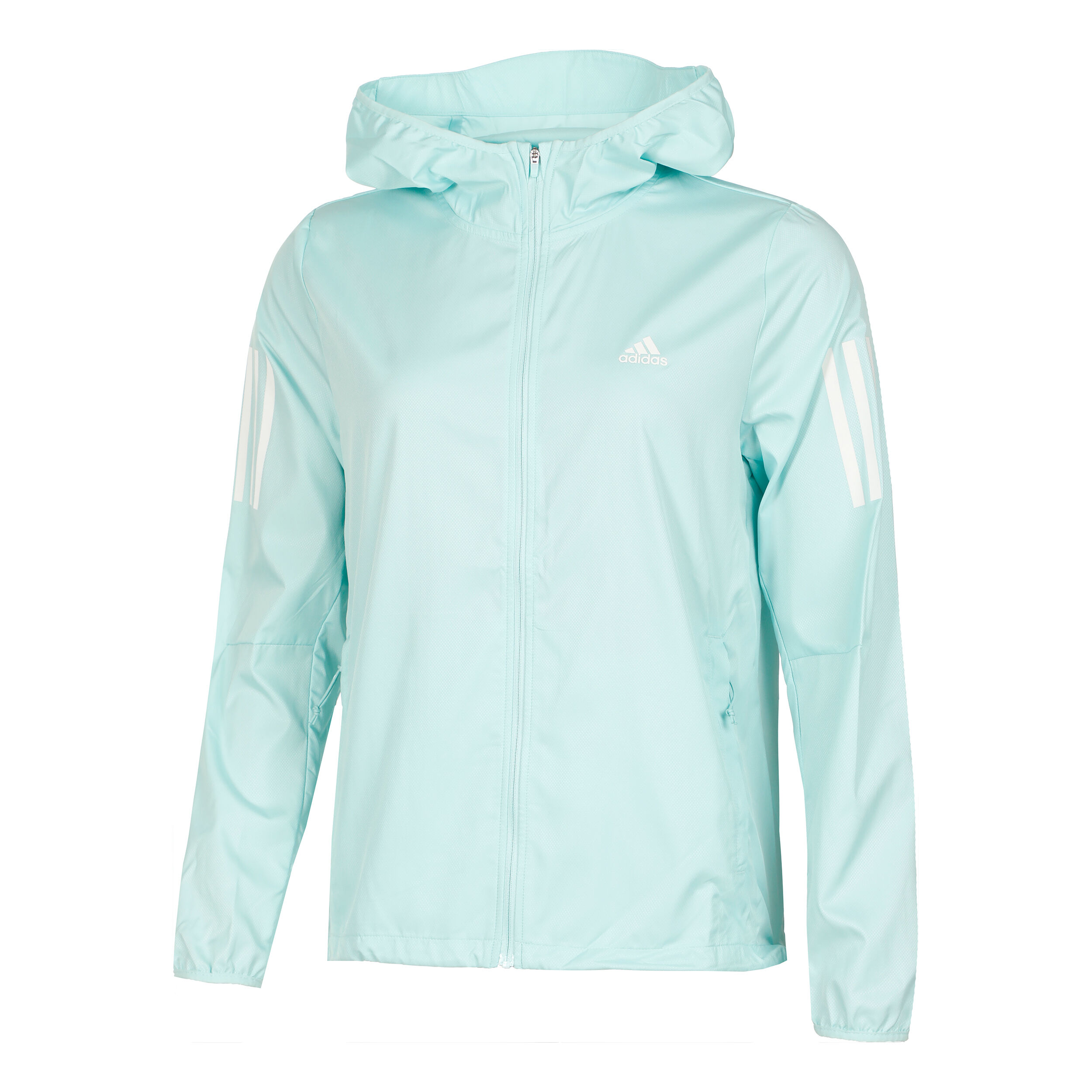 adidas Own The Run Windbreaker Hardloopjas Dames Lichtblauw online