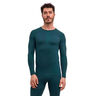 Warm Longsleeve Heren - groen, 